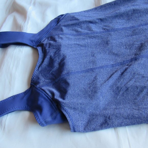 Lululemon Size 4 Tank Top Athletic Bra Blue - Picture 6 of 6